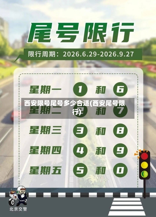 西安限号尾号多少合适(西安尾号限行)-第3张图片