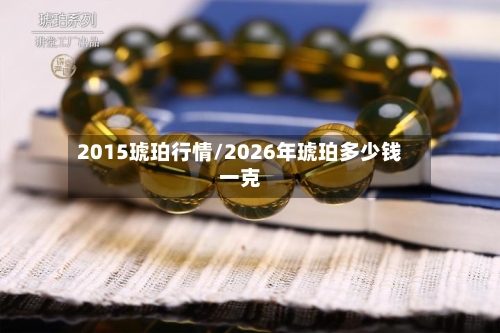 2015琥珀行情/2026年琥珀多少钱一克-第1张图片